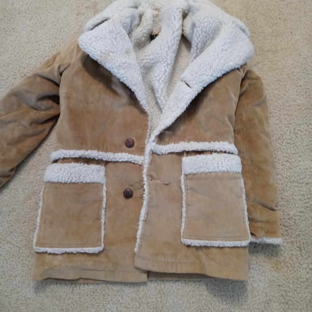William barry fur lined jacket